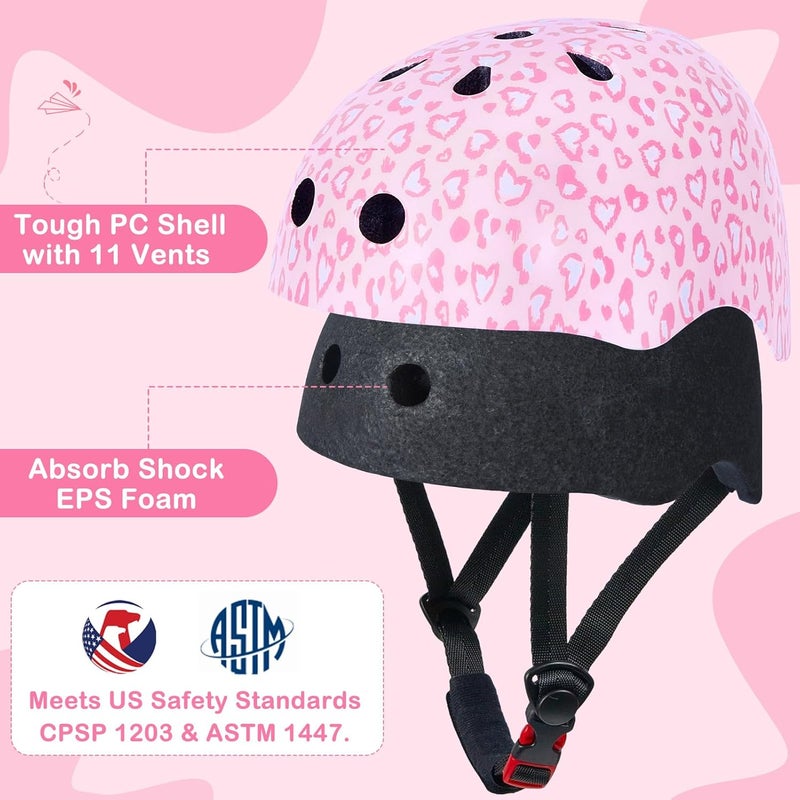 FIODAY Helmet for Kids 8-14, Kids Bike Helmet with DIY Bow, Adjustable Youth Bike Helmets Girls Helmets for Skating Bicycle Scooter Skateboard - Image 3